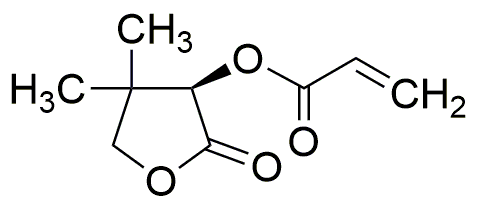 (R-α-acriloiloxi-β,β-dimetil-γ-butirolactona