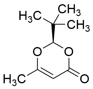 (R)-2-tert-butyl-6-méthyl-1,3-dioxine-4-one