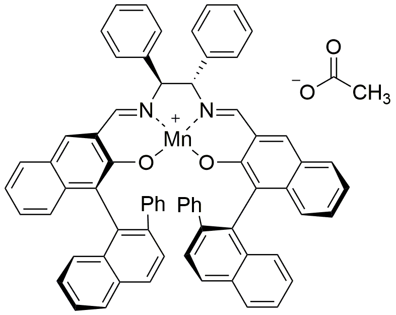 (1S,2S-N,N-Bis[(R-2-hydroxy-2'-phenyl-1,1'-binaphthyl-3-ylmethylene]-1,2-diphenylethylenediaminato manganese(III) acetate