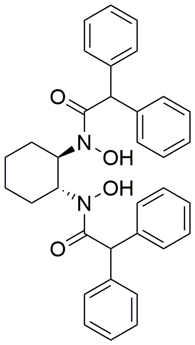 (1R,2R-N,N-Dihydroxy-N,N-bis(diphenylacetyl)cyclohexane-1,2-diamine