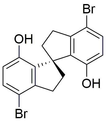 (S-4,4'-dibromo-1,1'-spirobiindane-7,7'-diol