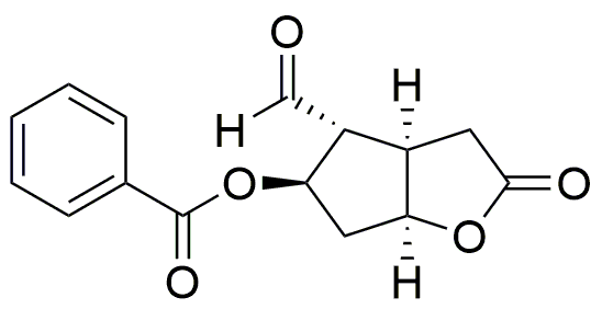 [3aR(3aα,4α,5β,6aα)]-(-)-5-(Benzoyloxy)hexahydro-2-oxo-2H-cyclopenta[b]furan-4-carboxaldehyde