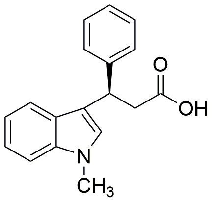 Acide (3R)-(-)-3-(méthyl-1H-indol-3-yl)-3-phénylpropionique