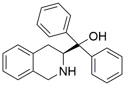 (S)-(-)-1,2,3,4-tétrahydro-α,α-diphényl-3-isoquinolineméthanol