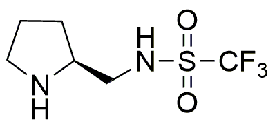 N-[(2S)-2-pirrolidinilmetil]-trifluorometanosulfonamida