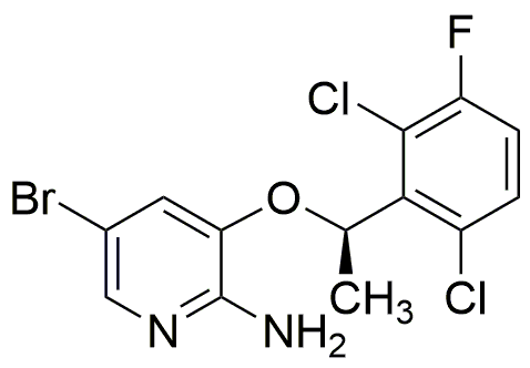 (R)-5-Bromo-3-[1-(2,6-dicloro-3-fluorofenil)etoxi]piridin-2-amina