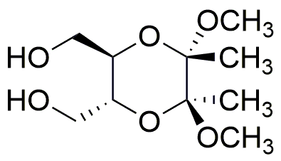 (2S,3S,5R,6R)-5,6-Bis(hydroxyméthyl)-2,3-diméthoxy-2,3-diméthyl-1,4-dioxane