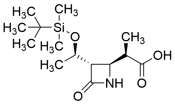 (3S,4S)-3-[(R)-1-(terc-butildimetilsililoxi)etil]-4-[(R)-1-carboxietil]-2-azetidinona