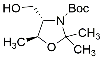 (4S,5S)-4-(hidroximetil)-2,2,5-trimetiloxazolidina-3-carboxilato de terc-butilo