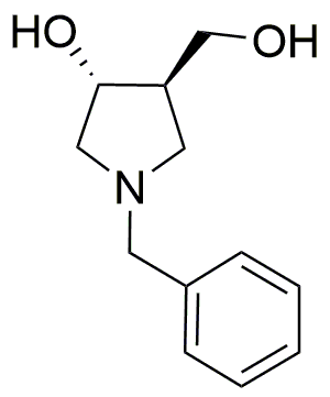 (3R,4R)-1-Benzyl-4-hydroxy-3-pyrrolidinemethanol