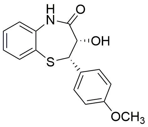 (2S,3S)-(+)-2,3-Dihydro-3-hydroxy-2-(4-methoxyphenyl)-1,5-benzothiazepin-4(5H)-one