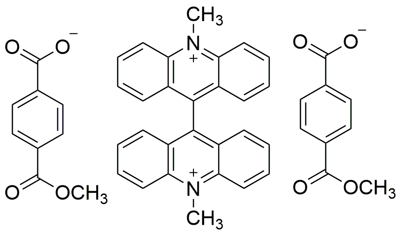 Bis(monometiltereftalato) de 10,10'-dimetil-9,9'-biacridinio