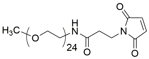 Methyl-PEG24-maleimide