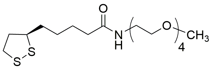 (R)-N-(3,6,9,12-Tetraoxatridecil)-a-lipoamida