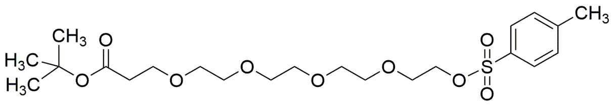 1-(tosyloxy)-3,6,9,12-tétraoxapentadécan-15-oate de tert-butyle