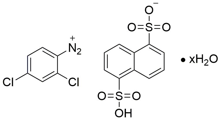 Hidrato de 1,5-naftalenodisulfonato de 2,4-diclorobencenodiazonio