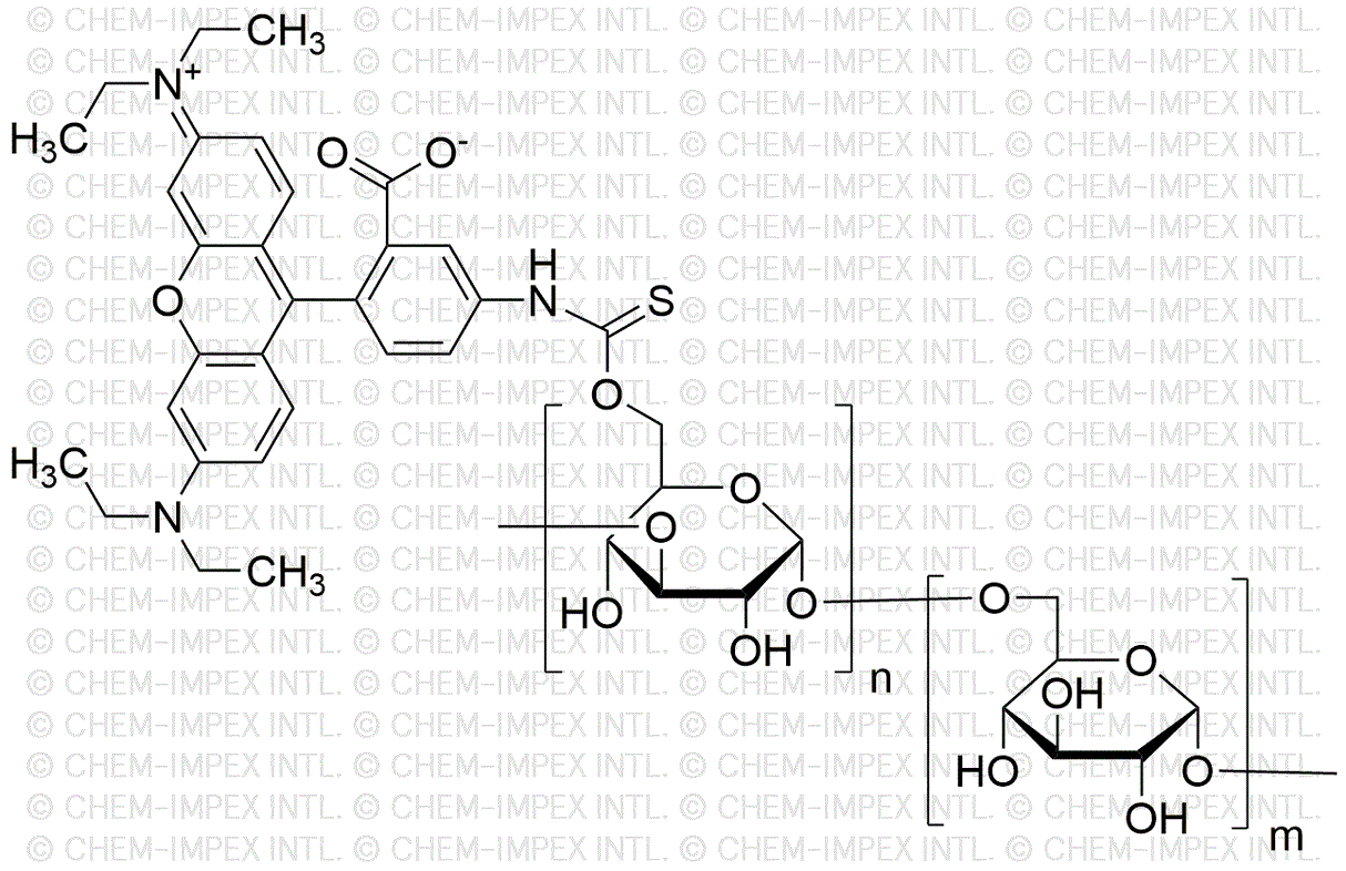 Isotiocianato de rodamina B-dextrano, peso molecular promedio ~10 000