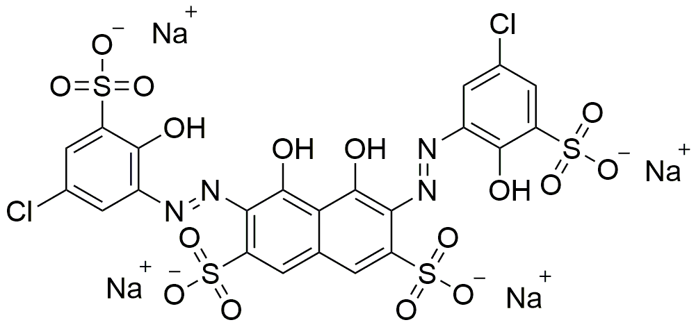 Sal de calcio y sodio del sulfoclorofenol S