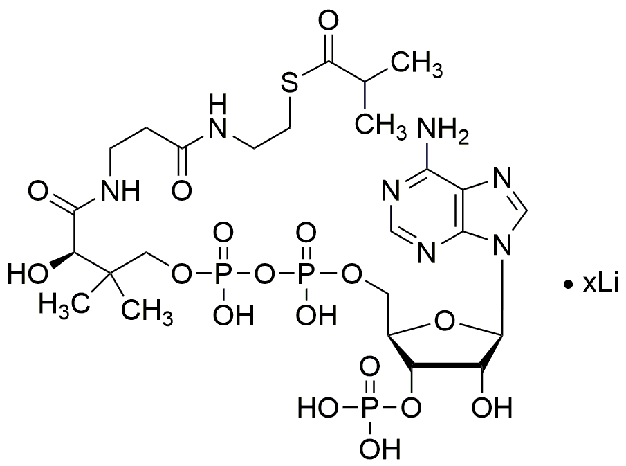 Isobutyryl coenzyme A lithium salt