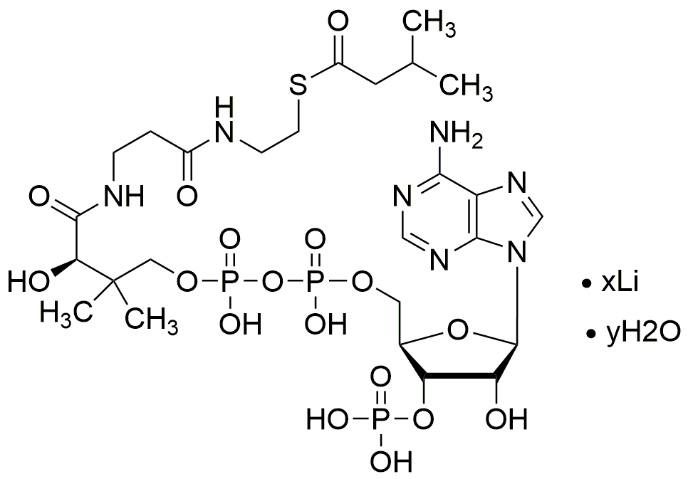 Isovaleryl coenzyme A lithium salt hydrate