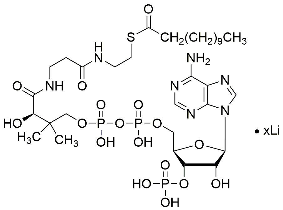 Lauroyl coenzyme&nbsp;A lithium salt