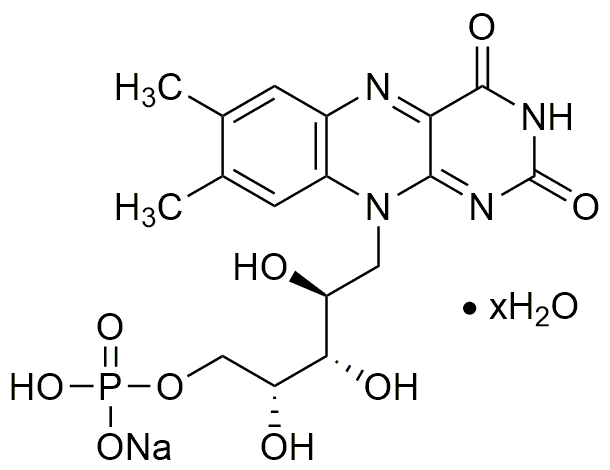 Riboflavin-5'-monophosphate sodium salt hydrate