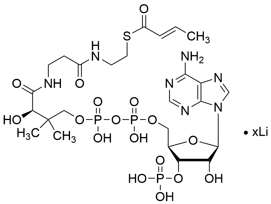 2-Butenoyl coenzyme A lithium salt