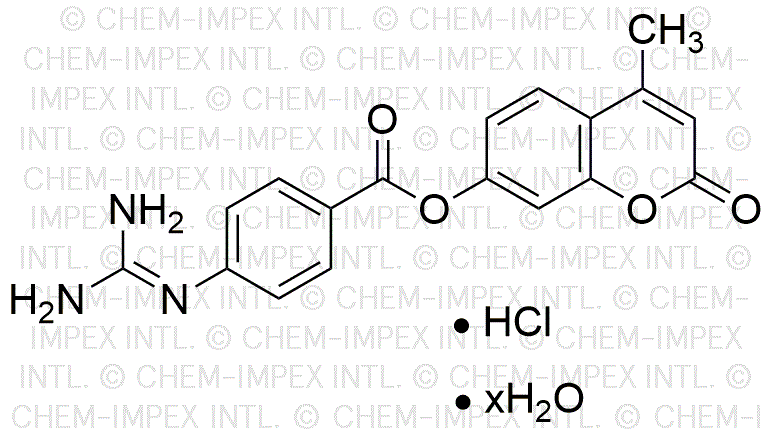 Hidrato de clorhidrato de 4-metilumbeliferil 4-guanidinobenzoato