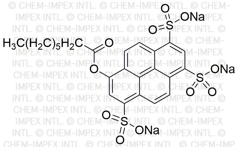 8-Octanoyloxypyrene-1,3,6-trisulfonic acid trisodium salt