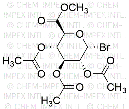 Ester méthylique de l'acide acétobromo-aD-glucuronique stabilisé avec 1 % de CaCO3