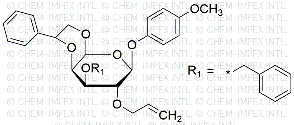 4-Metoxifenil 3-O-alil-2-O-bencil-4,6-O-bencilideno-β-D-galactopiranósido