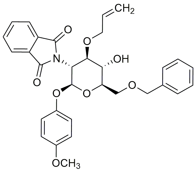 4-Metoxifenil 3-O-alil-6-O-bencil-2-desoxi-2-ftalimido-bD-glucopiranósido