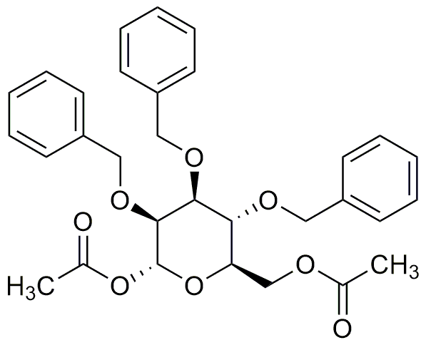 1,6-Di-O-acetyl-2,3,4-tri-O-benzyl-α-D-mannopyranose