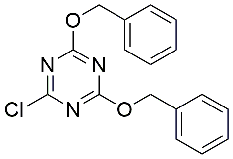 2,4-Bis(benciloxi)-6-cloro-1,3,5-triazina