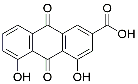 4,5-Dihydroxyanthraquinone-2-carboxylic acid