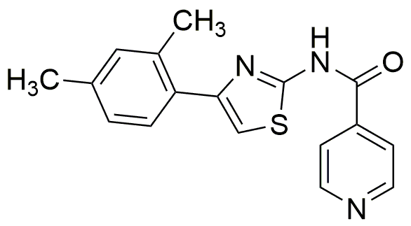 N-[4-(2,4-Dimethylphenyl)-2-thiazolyl]-4-pyridinecarboxamide