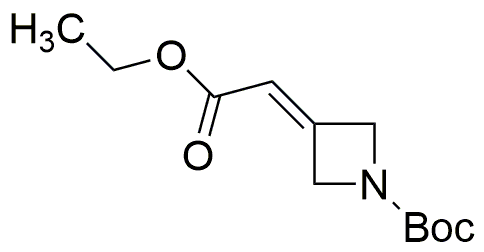 3-(2-etoxi-2-oxoetilideno)azetidina-1-carboxilato de terc-butilo