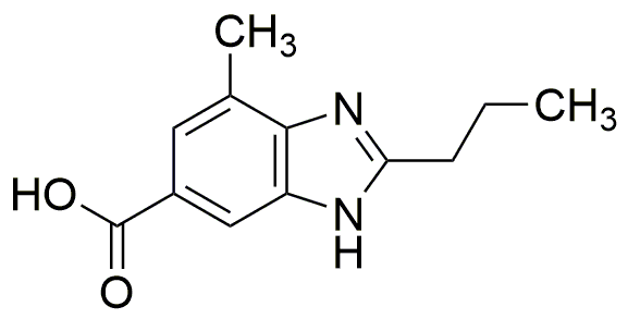 Ácido 4-metil-2-propil-6-bencimidazolcarboxílico