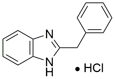 2-Benzylbenzimidazole hydrochloride