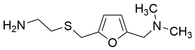 2-[[[5-[(Dimetilamino)metil]-2-furil]metil]tio]etilamina