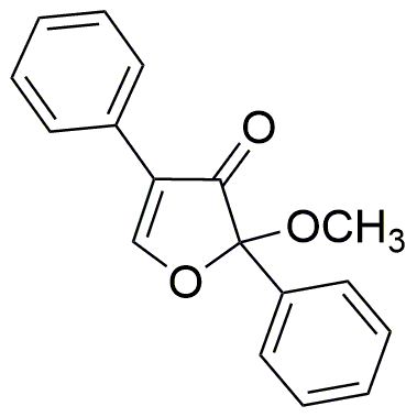 2-méthoxy-2,4-diphényl-3(2H-furanone