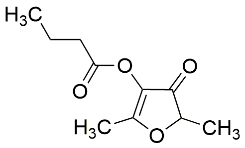 4,5-Dihydro-2,5-dimethyl-4-oxofuran-3-yl butyrate