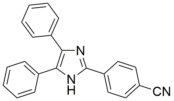 4-(4,5-diphényl-1H-imidazol-2-yl)benzonitrile