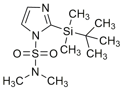 2-(terc-butildimetilsilil)-N,N-dimetil-1H-imidazol-1-sulfonamida