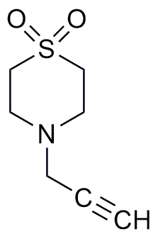 4-Propargylthiomorpholine 1,1-dioxide