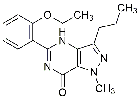 5-(2-Ethoxyphenyl)-1-methyl-3-propyl-1,6-dihydro-7H-pyrazolo[4,3-d]-7-pyrimidinone