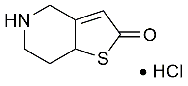 Chlorhydrate de 5,6,7,7a-tétrahydrothiéno[3,2-c]pyridin-2(4H-one)