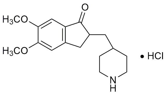 5,6-Dimethoxy-2-(4-piperidylmethyl)-1-indanone hydrochloride