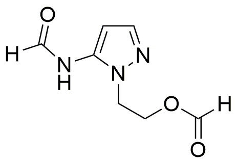 5-Formamido-1-[2-(formiloxi)etil]pirazol