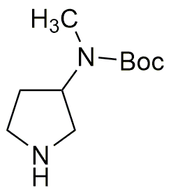 3-(N-tert-Butoxycarbonyl-N-methylamino)pyrrolidine